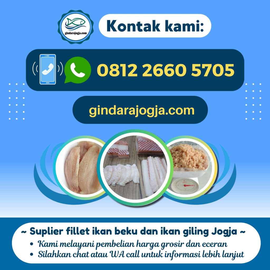 suplier fillet ikan beku dan ikan giling Jogja